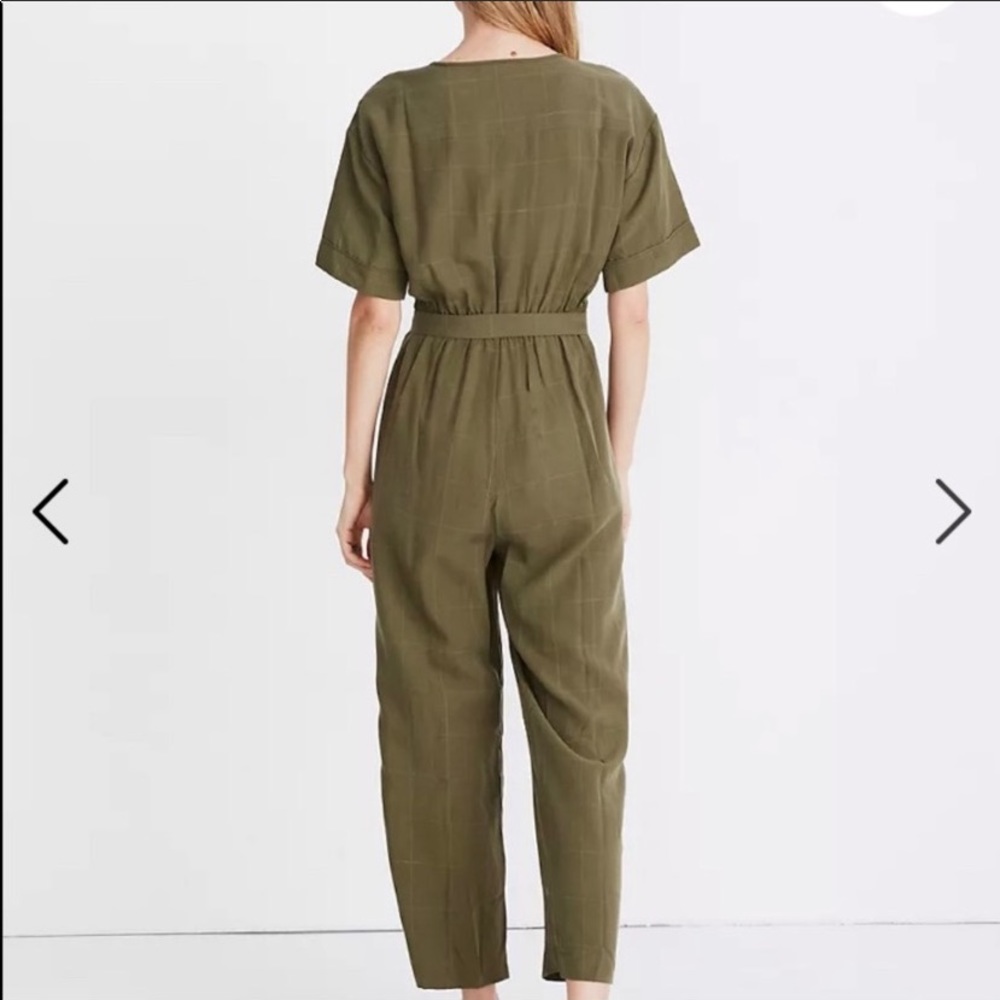 Madewell Short Sleeve Belted Jumpsuit - Picture 4 of 6